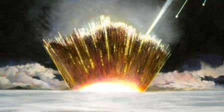 Ученые обнаружили массивный участок воздействия астероидов под ледниковым щитом